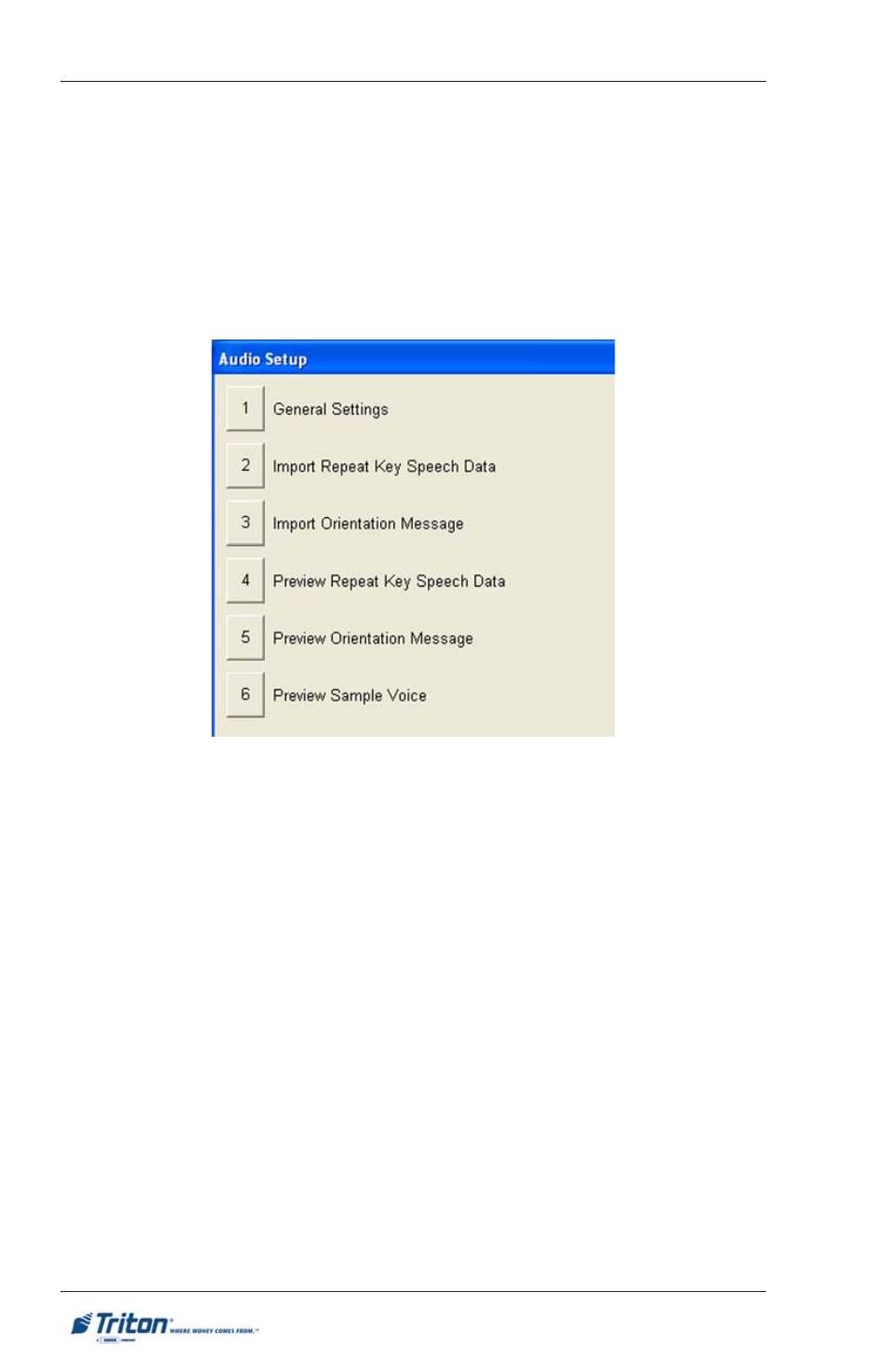 Rl/ft5000 | Triton FT5000XP PC-BASED ATMS User Manual User Manual | Page 140 / 207