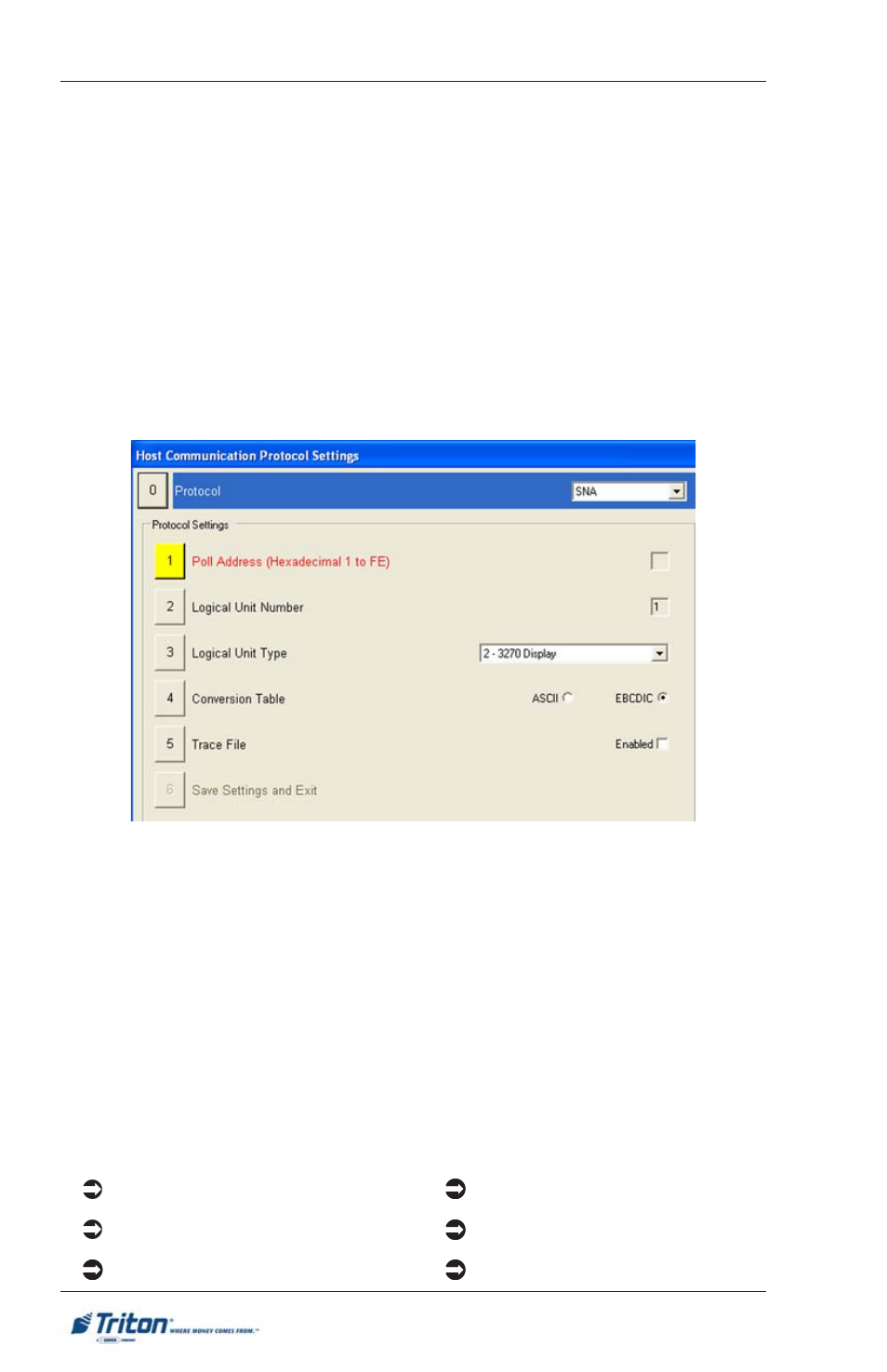 Rl/ft5000, Sna) | Triton FT5000XP PC-BASED ATMS User Manual User Manual | Page 156 / 207