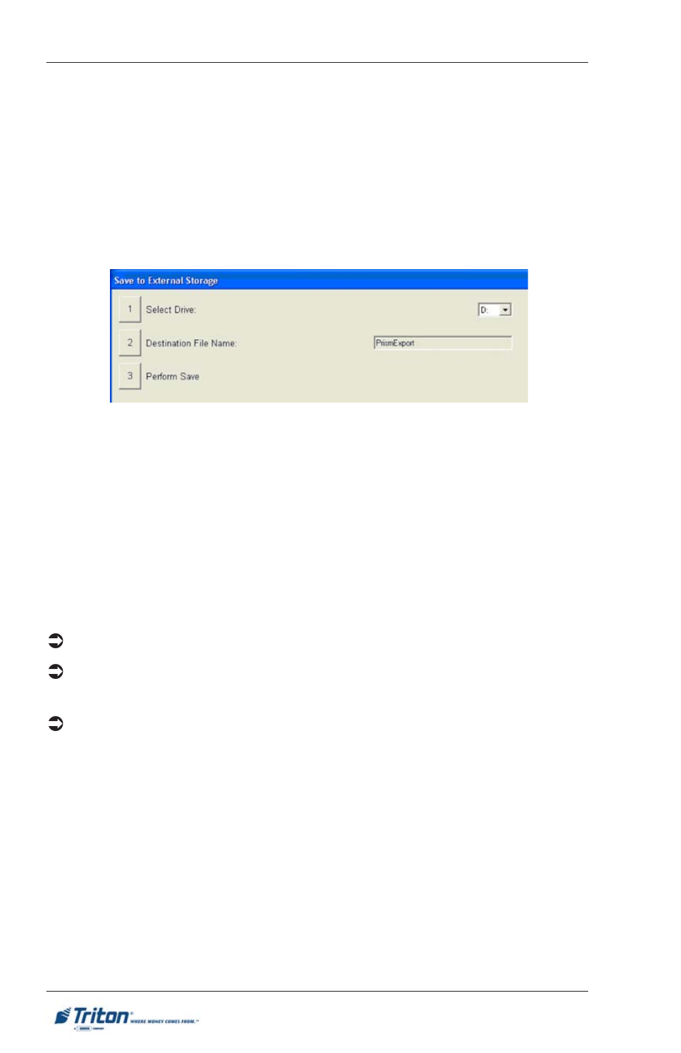 Rl/ft5000 | Triton FT5000XP PC-BASED ATMS User Manual User Manual | Page 168 / 207