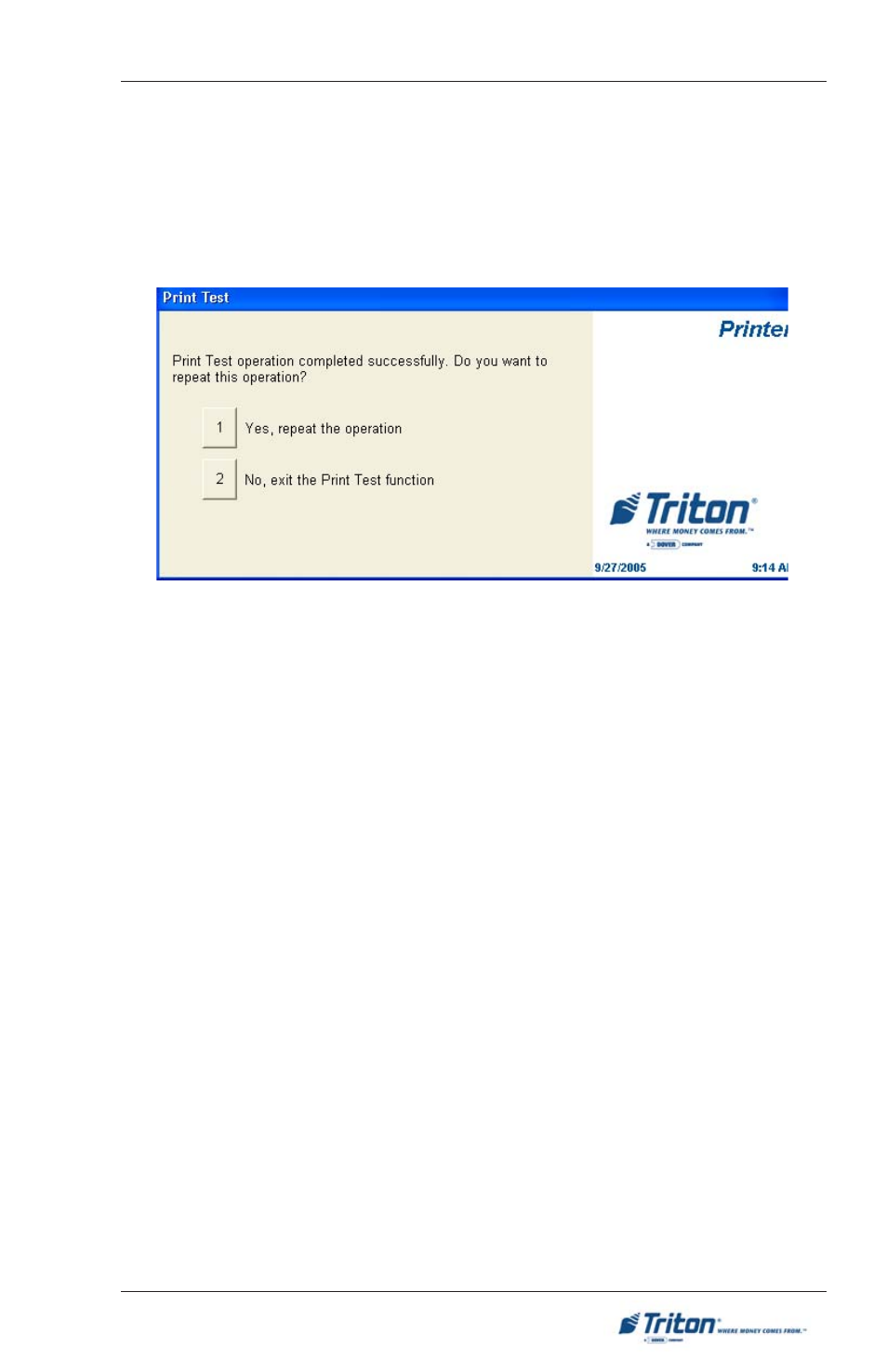 Triton FT5000XP PC-BASED ATMS User Manual User Manual | Page 175 / 207