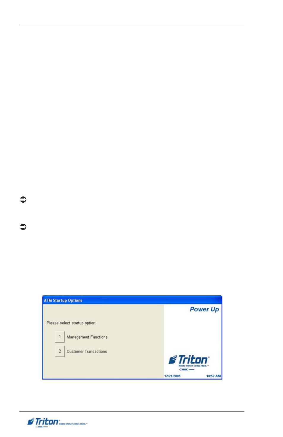 Rl/ft5000 | Triton FT5000XP PC-BASED ATMS User Manual User Manual | Page 34 / 207