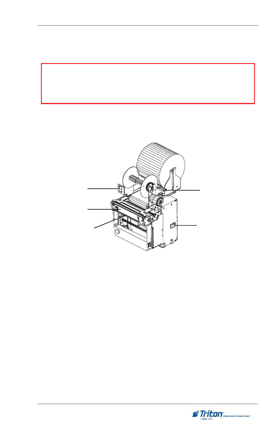 Warning | Triton FT5000XP PC-BASED ATMS User Manual User Manual | Page 53 / 207