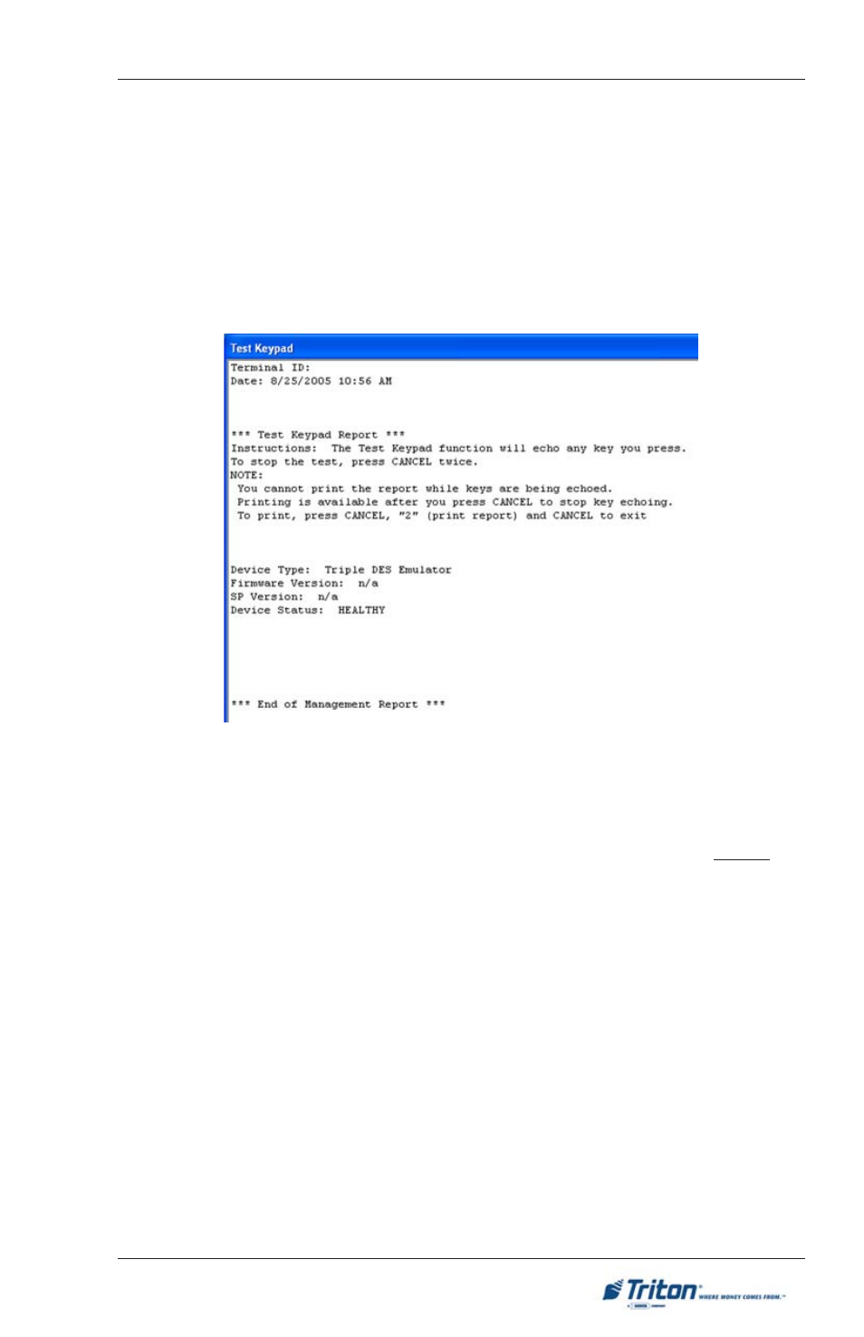 Triton FT5000XP PC-BASED ATMS User Manual User Manual | Page 93 / 207