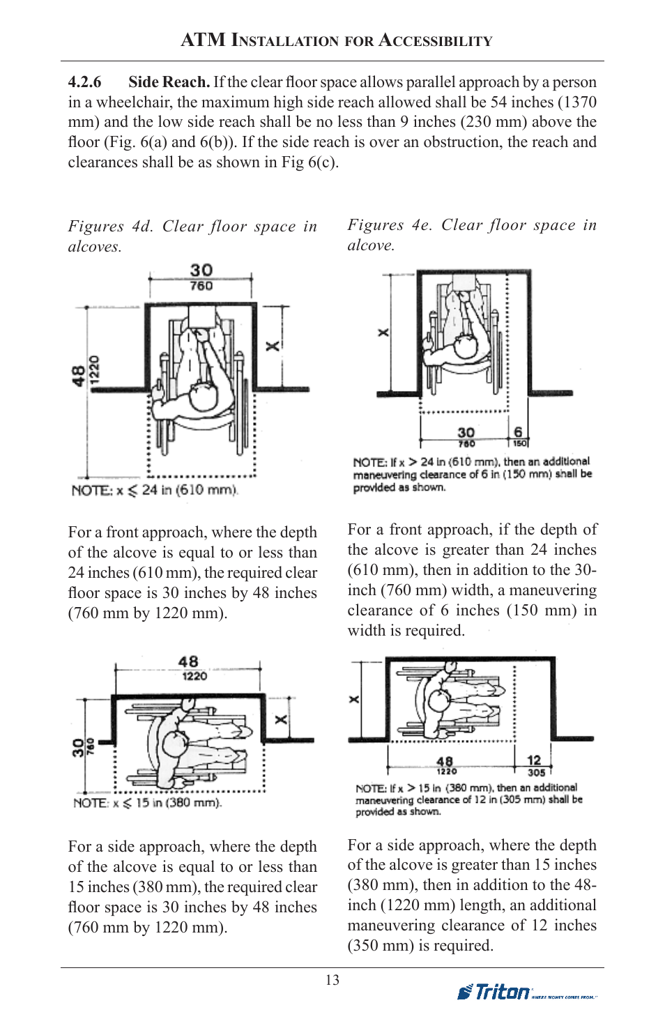 Atm i | Triton RL5000XP PC-BASED ATMS Installation Manual User Manual | Page 13 / 48