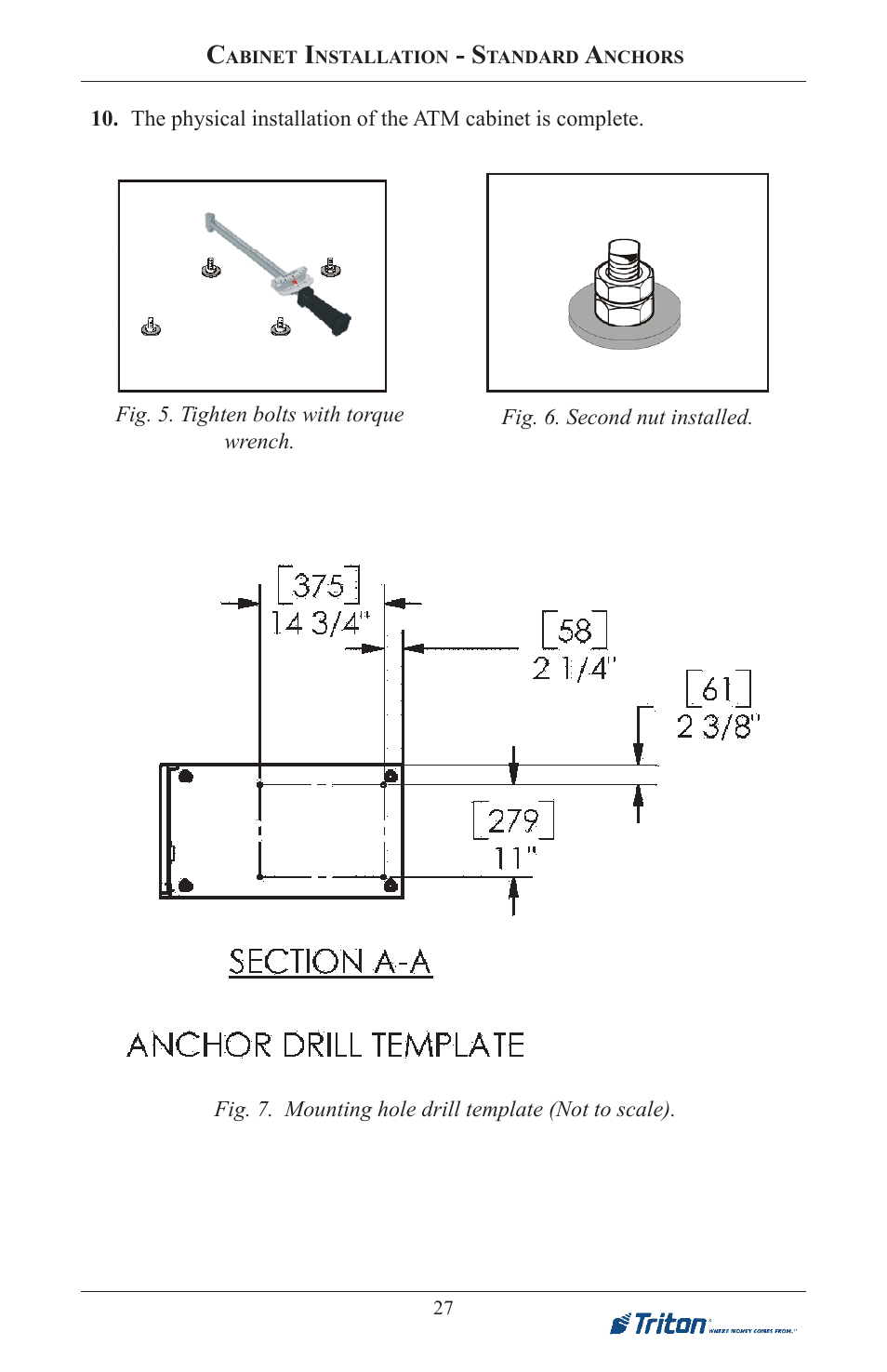 Triton RL5000XP PC-BASED ATMS Installation Manual User Manual | Page 27 / 48