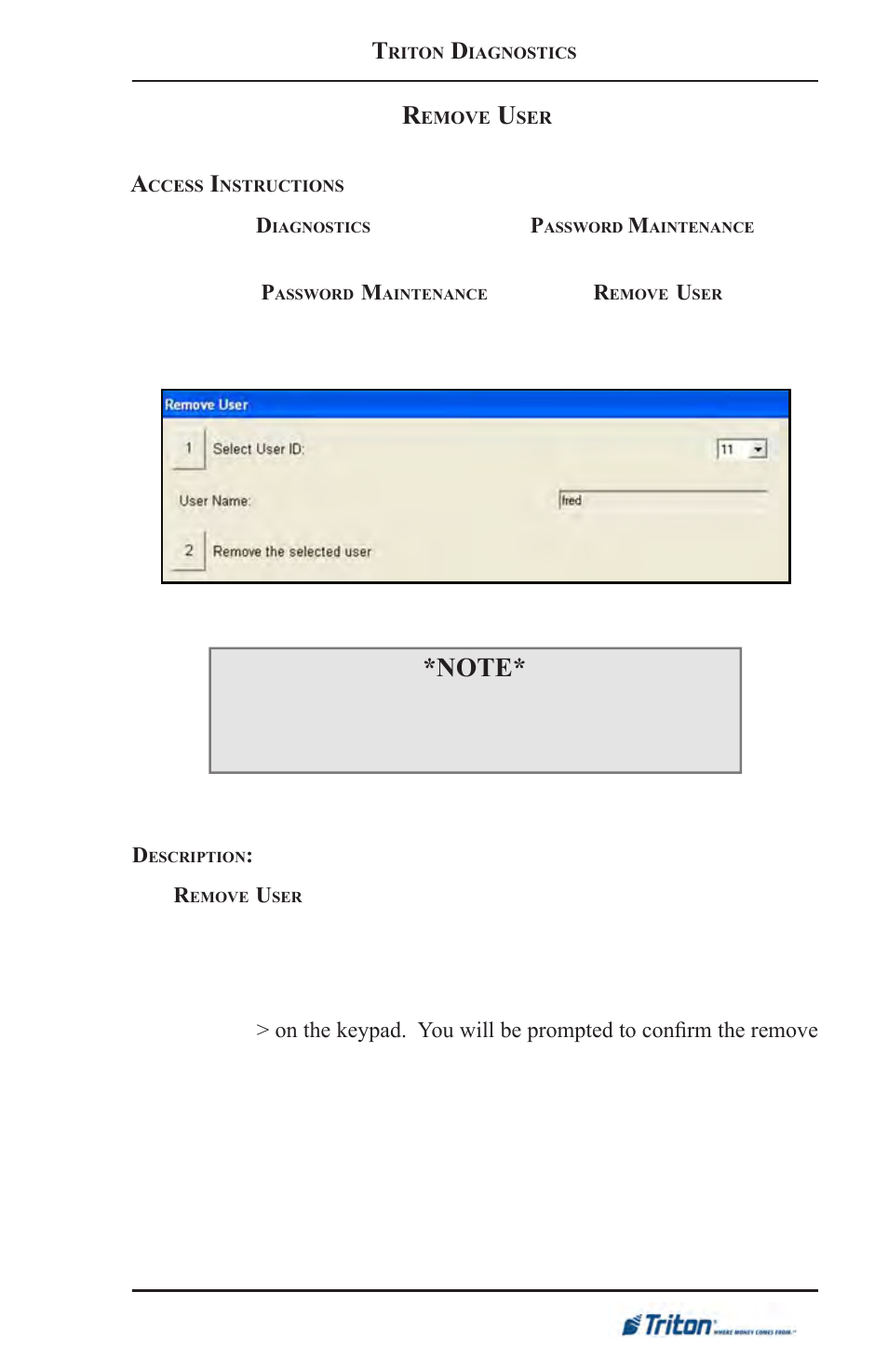 Triton FT5000XP Prism NDC Emulation w/XFS Compliance User Manual User Manual | Page 103 / 129