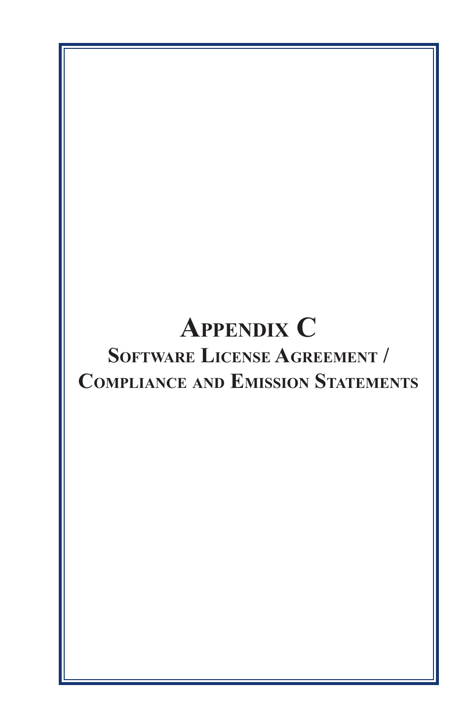 User app c license compliance emissions 010609 | Triton FT5000XP Prism NDC Emulation w/XFS Compliance User Manual User Manual | Page 116 / 129