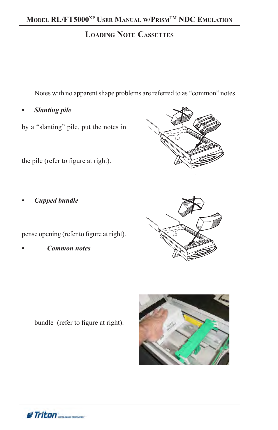Triton FT5000XP Prism NDC Emulation w/XFS Compliance User Manual User Manual | Page 26 / 129