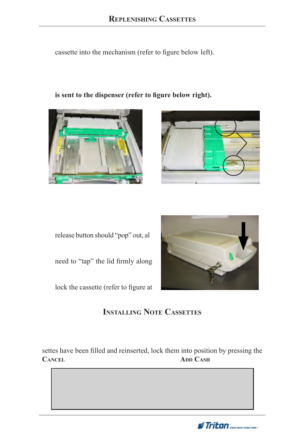 Triton FT5000XP Prism NDC Emulation w/XFS Compliance User Manual User Manual | Page 27 / 129