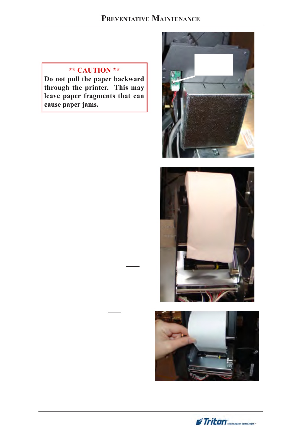 Triton FT5000XP Prism NDC Emulation w/XFS Compliance User Manual User Manual | Page 33 / 129