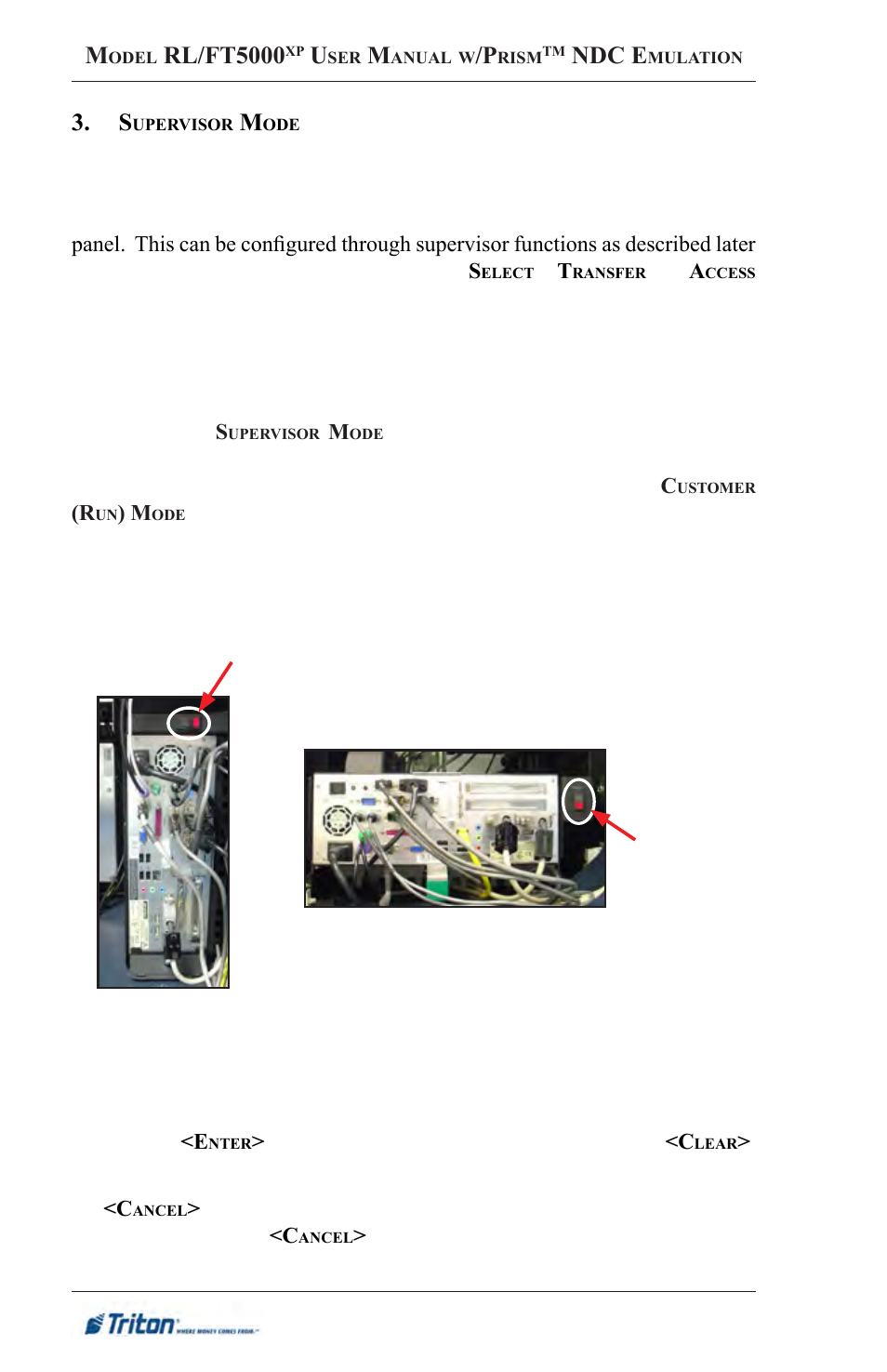 Rl/ft5000, Ndc e | Triton FT5000XP Prism NDC Emulation w/XFS Compliance User Manual User Manual | Page 48 / 129