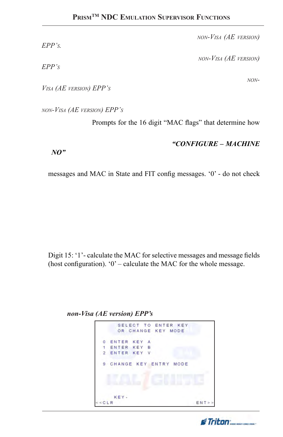 Ndc e | Triton FT5000XP Prism NDC Emulation w/XFS Compliance User Manual User Manual | Page 59 / 129