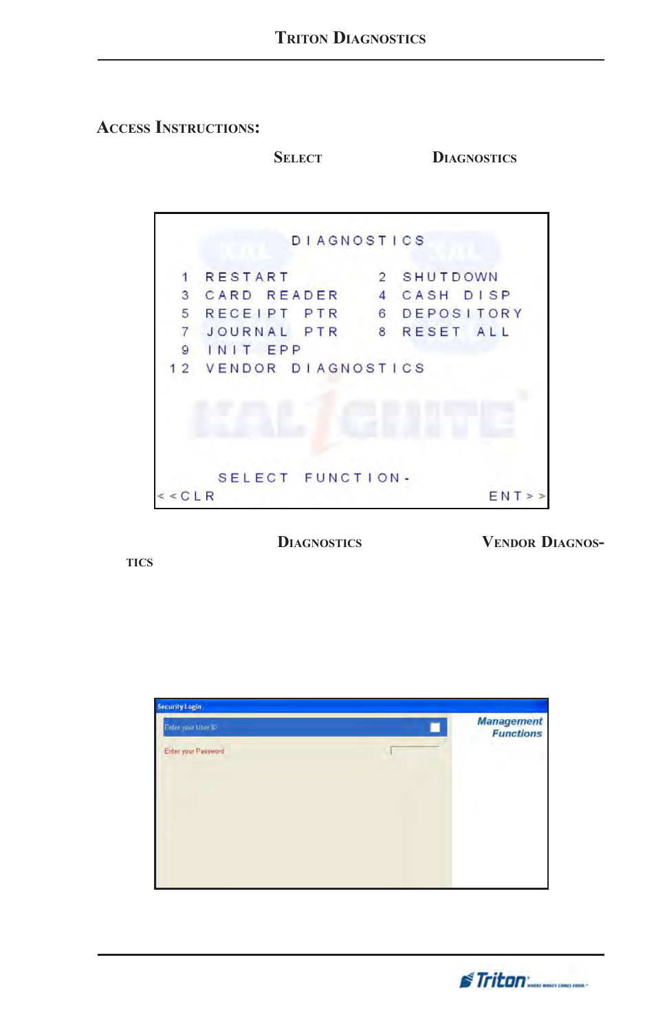 Triton FT5000XP Prism NDC Emulation w/XFS Compliance User Manual User Manual | Page 67 / 129