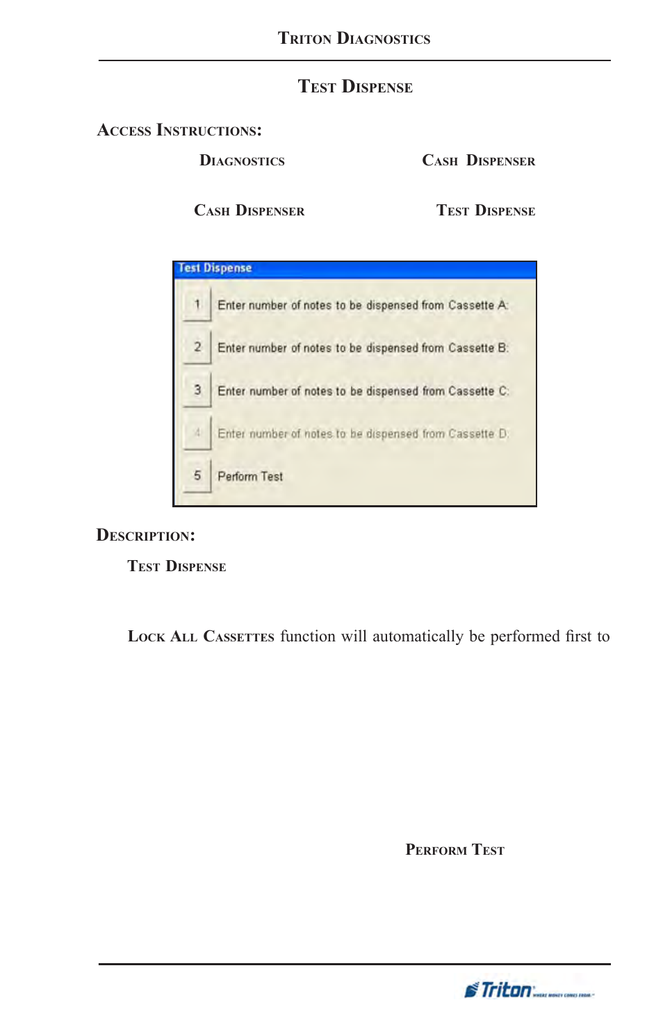 Triton FT5000XP Prism NDC Emulation w/XFS Compliance User Manual User Manual | Page 77 / 129