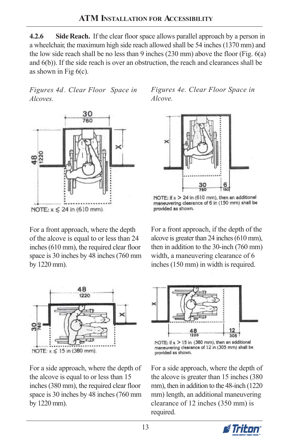 Atm i | Triton FT5000 PC-BASED ATM Installation Manual User Manual | Page 13 / 48