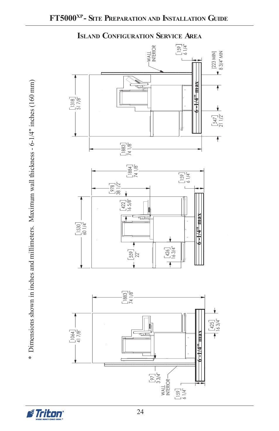 Ft5000 | Triton FT5000 PC-BASED ATM Installation Manual User Manual | Page 24 / 48