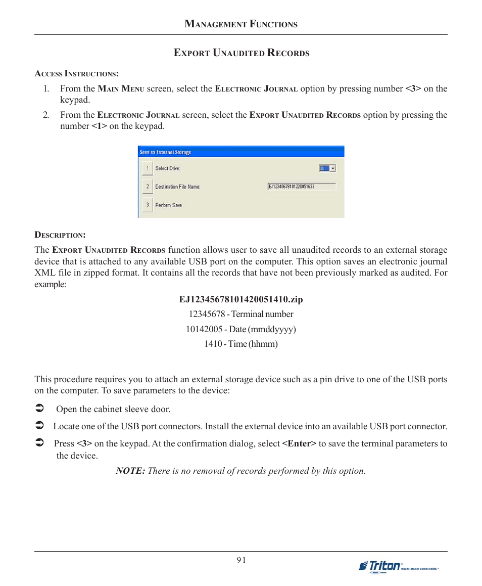 Triton FT7000XP User Manual User Manual | Page 101 / 222