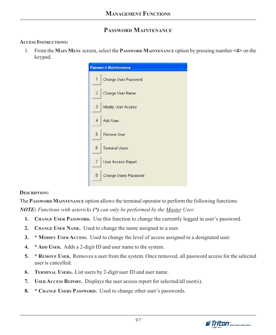 Triton FT7000XP User Manual User Manual | Page 107 / 222