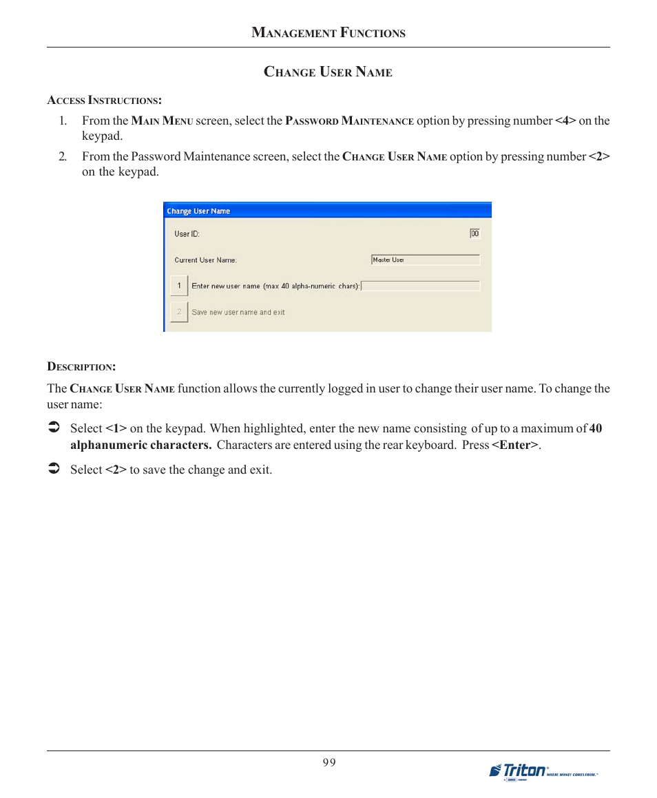 Triton FT7000XP User Manual User Manual | Page 109 / 222