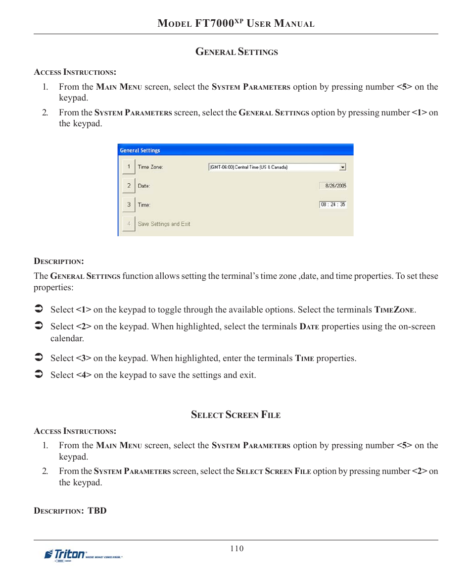Ft7000 | Triton FT7000XP User Manual User Manual | Page 120 / 222