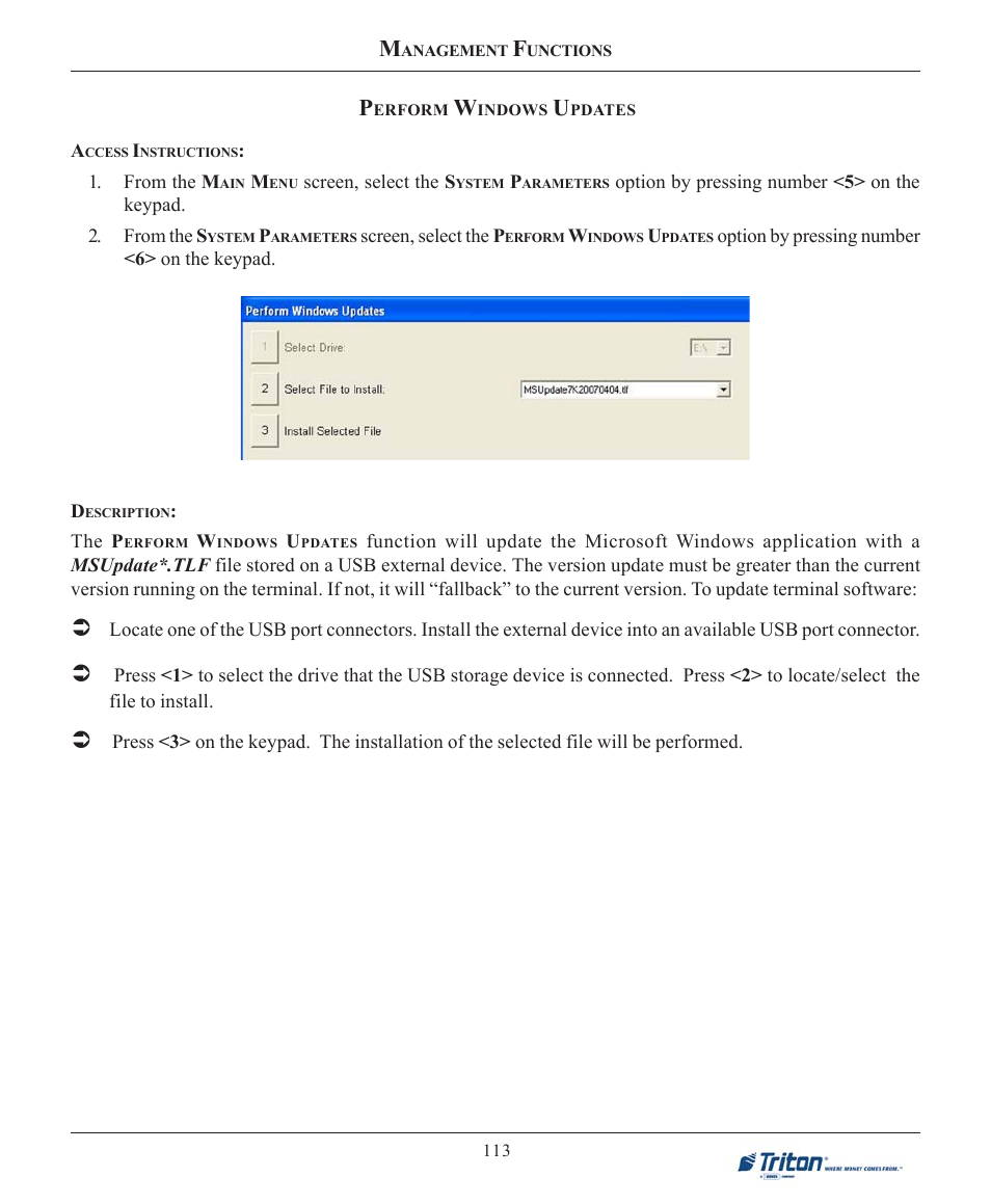 Triton FT7000XP User Manual User Manual | Page 123 / 222