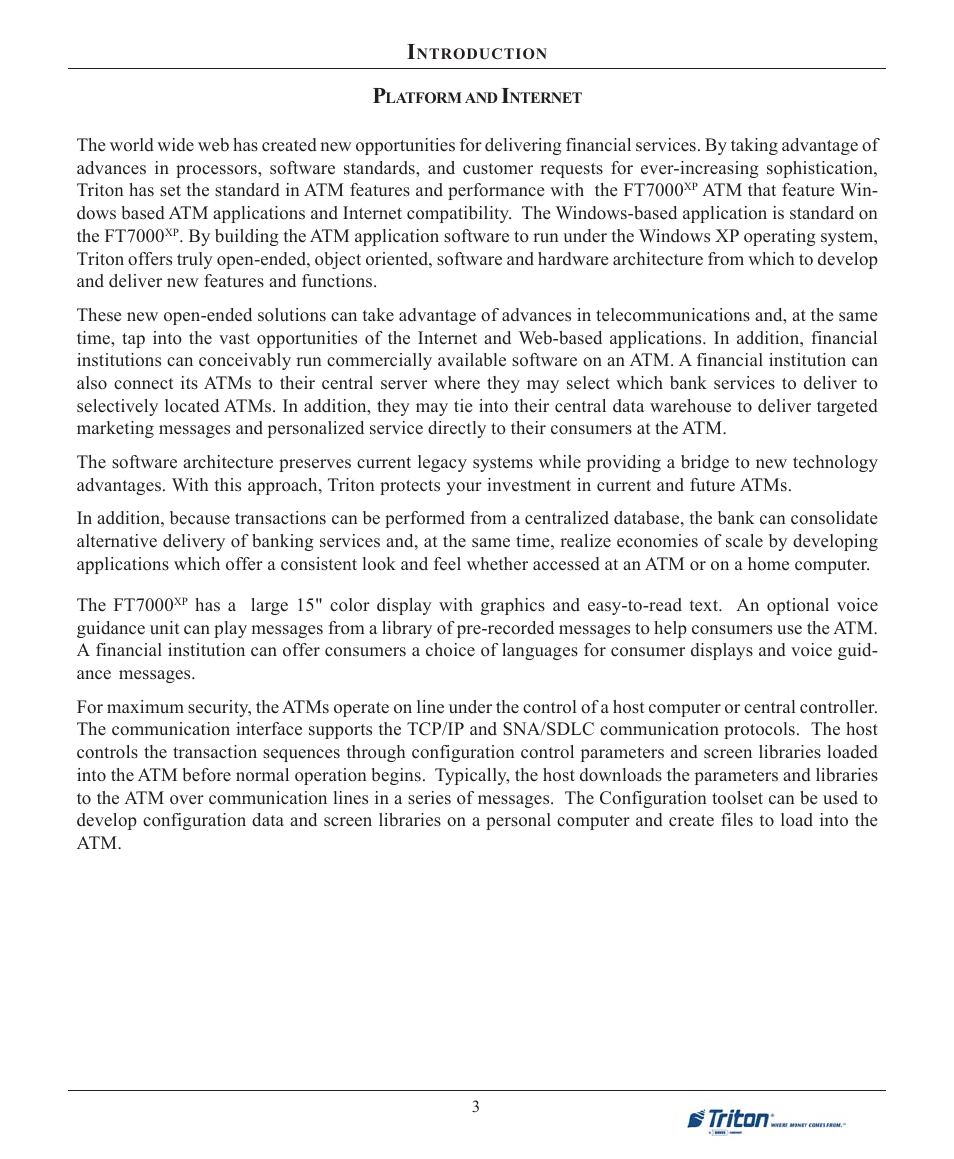 Triton FT7000XP User Manual User Manual | Page 13 / 222