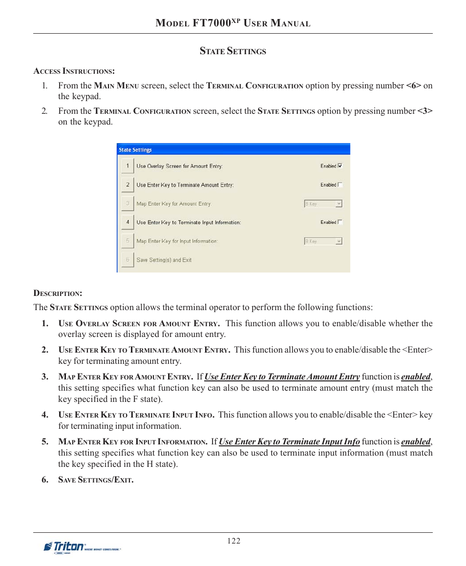 Ft7000 | Triton FT7000XP User Manual User Manual | Page 132 / 222