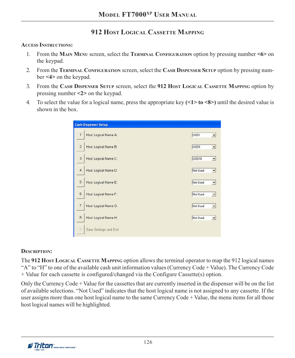 Ft7000, 912 h | Triton FT7000XP User Manual User Manual | Page 136 / 222