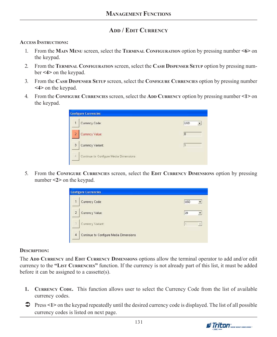 Triton FT7000XP User Manual User Manual | Page 141 / 222