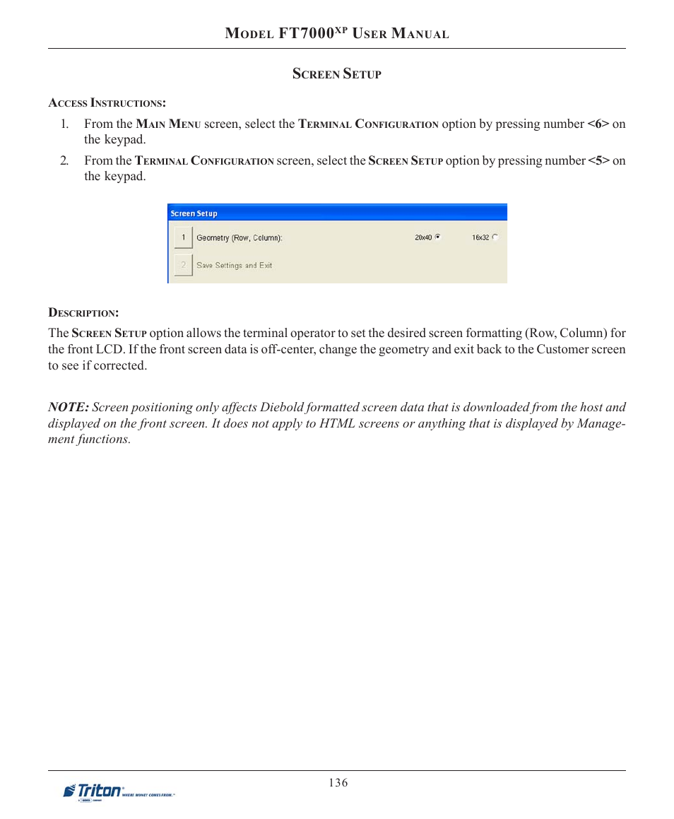 Ft7000 | Triton FT7000XP User Manual User Manual | Page 146 / 222