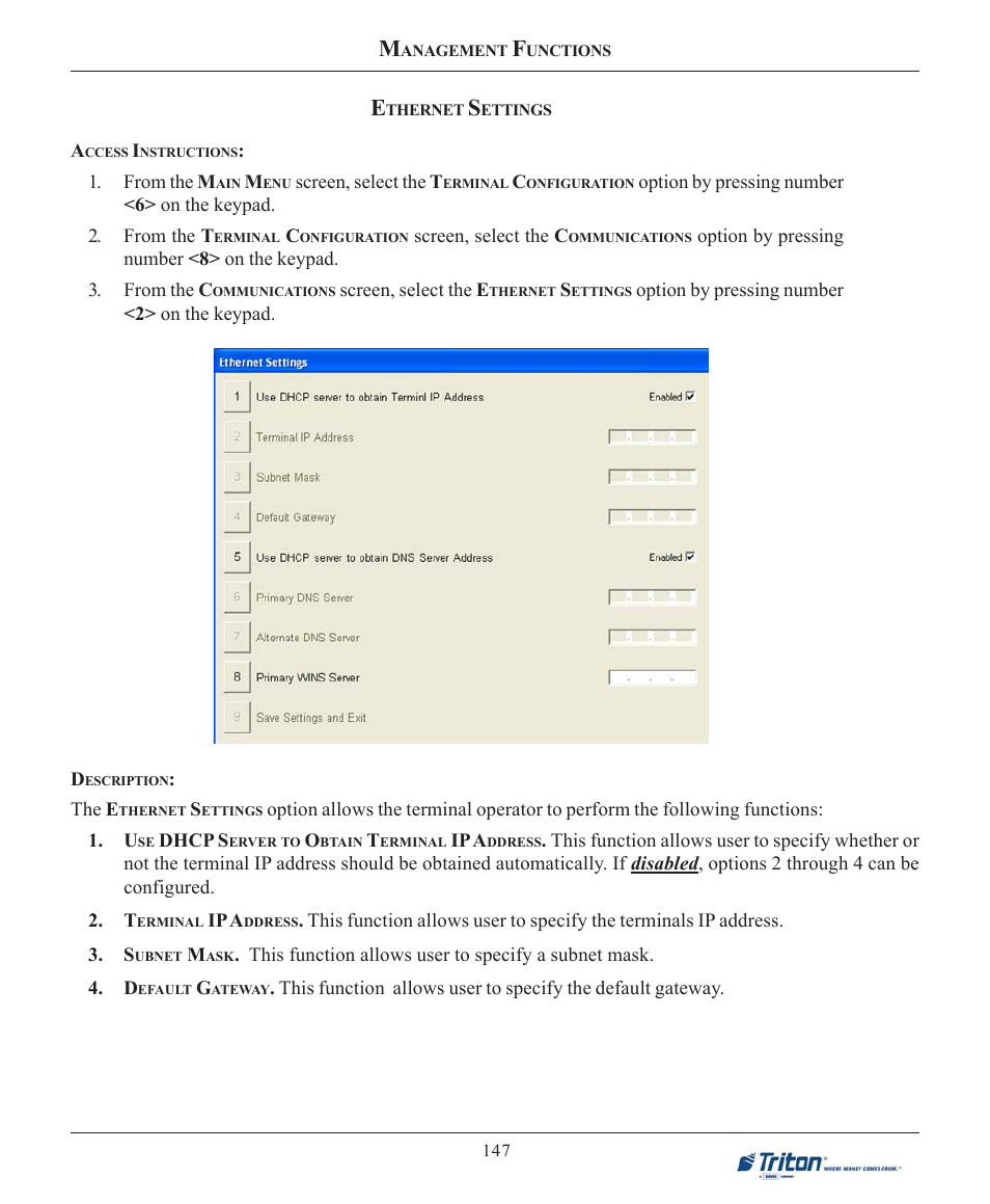 Triton FT7000XP User Manual User Manual | Page 157 / 222