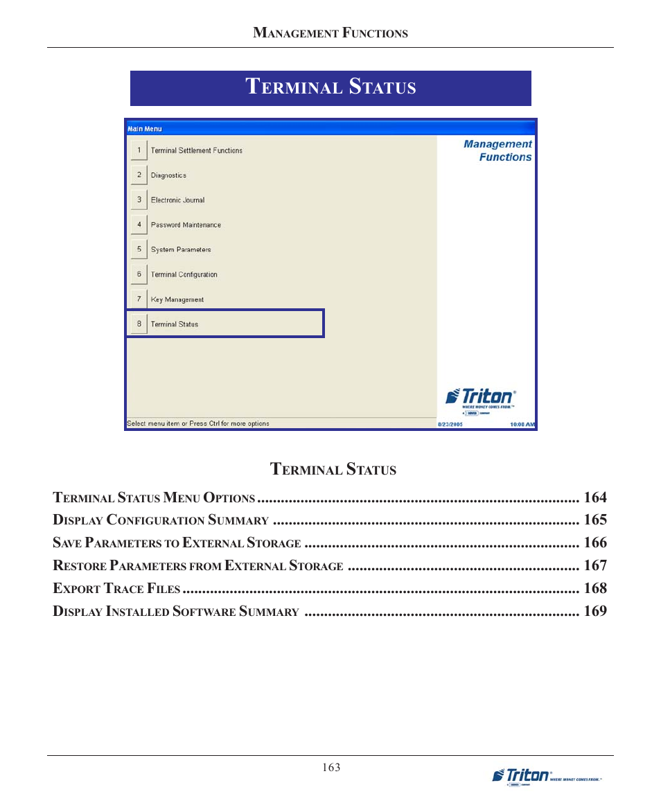 Triton FT7000XP User Manual User Manual | Page 173 / 222