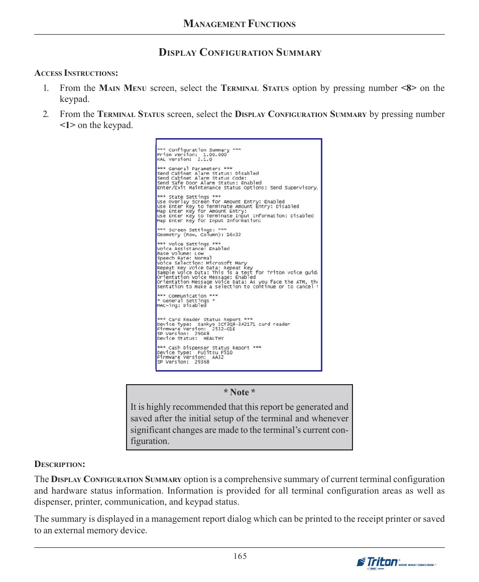 Triton FT7000XP User Manual User Manual | Page 175 / 222