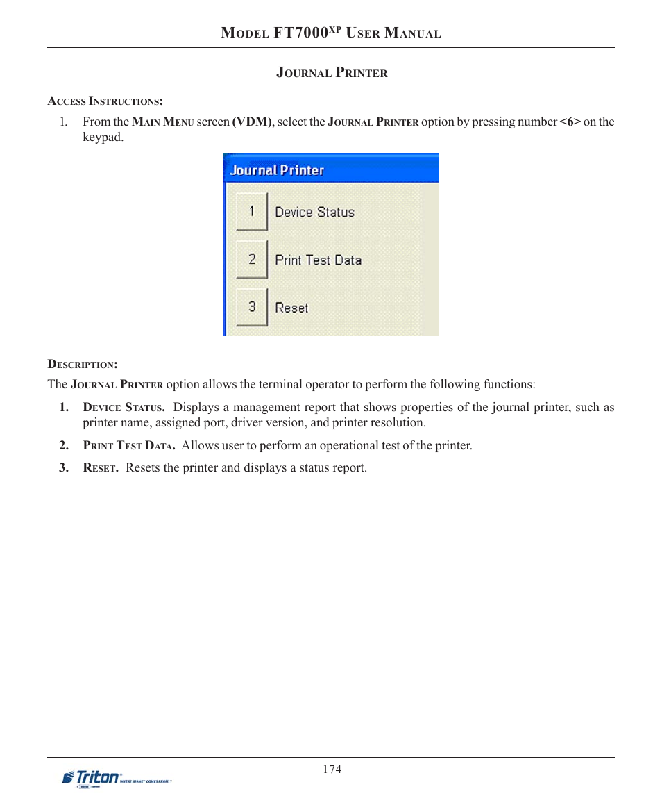 Ft7000 | Triton FT7000XP User Manual User Manual | Page 184 / 222
