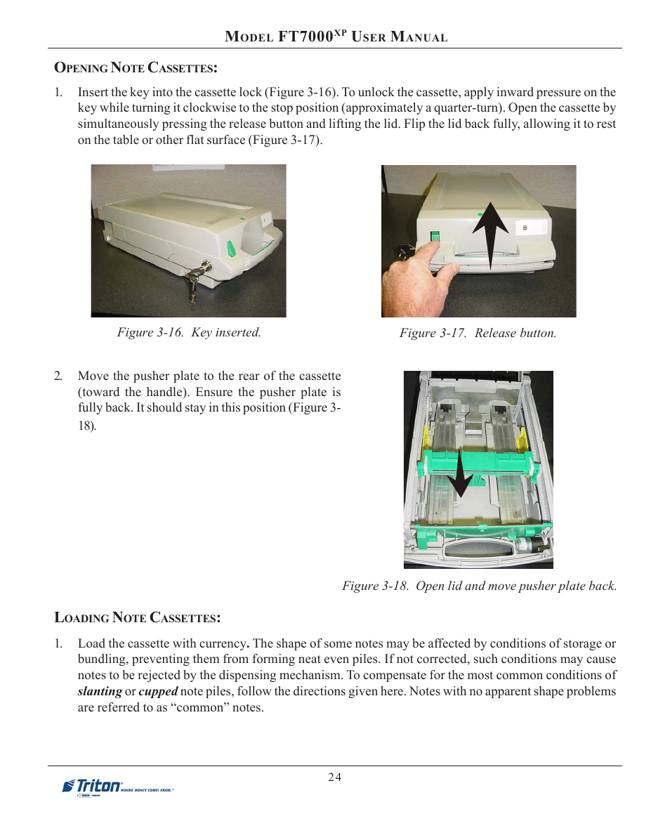 Ft7000 | Triton FT7000XP User Manual User Manual | Page 34 / 222