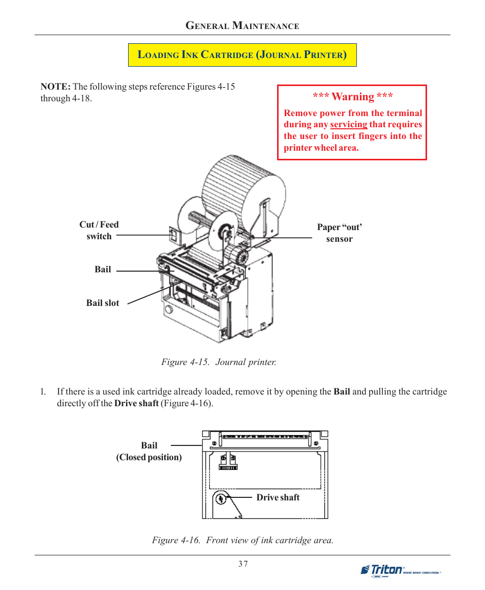 Warning | Triton FT7000XP User Manual User Manual | Page 47 / 222