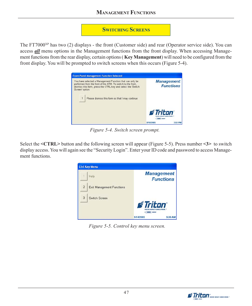 Triton FT7000XP User Manual User Manual | Page 57 / 222