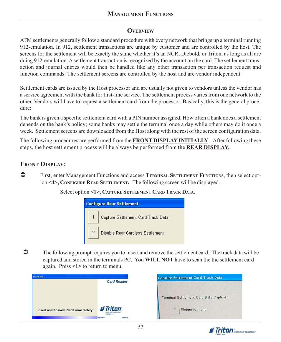Triton FT7000XP User Manual User Manual | Page 63 / 222