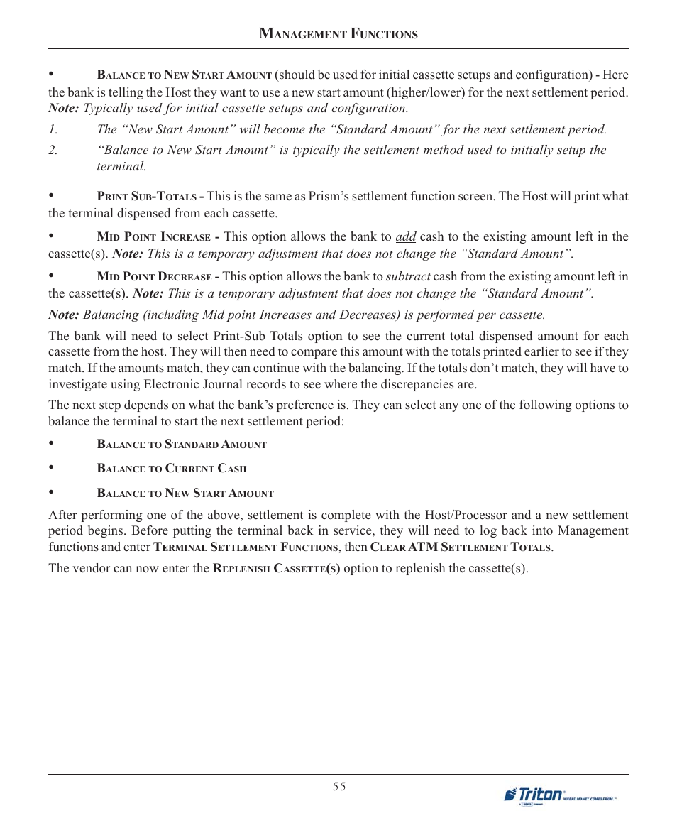 Triton FT7000XP User Manual User Manual | Page 65 / 222