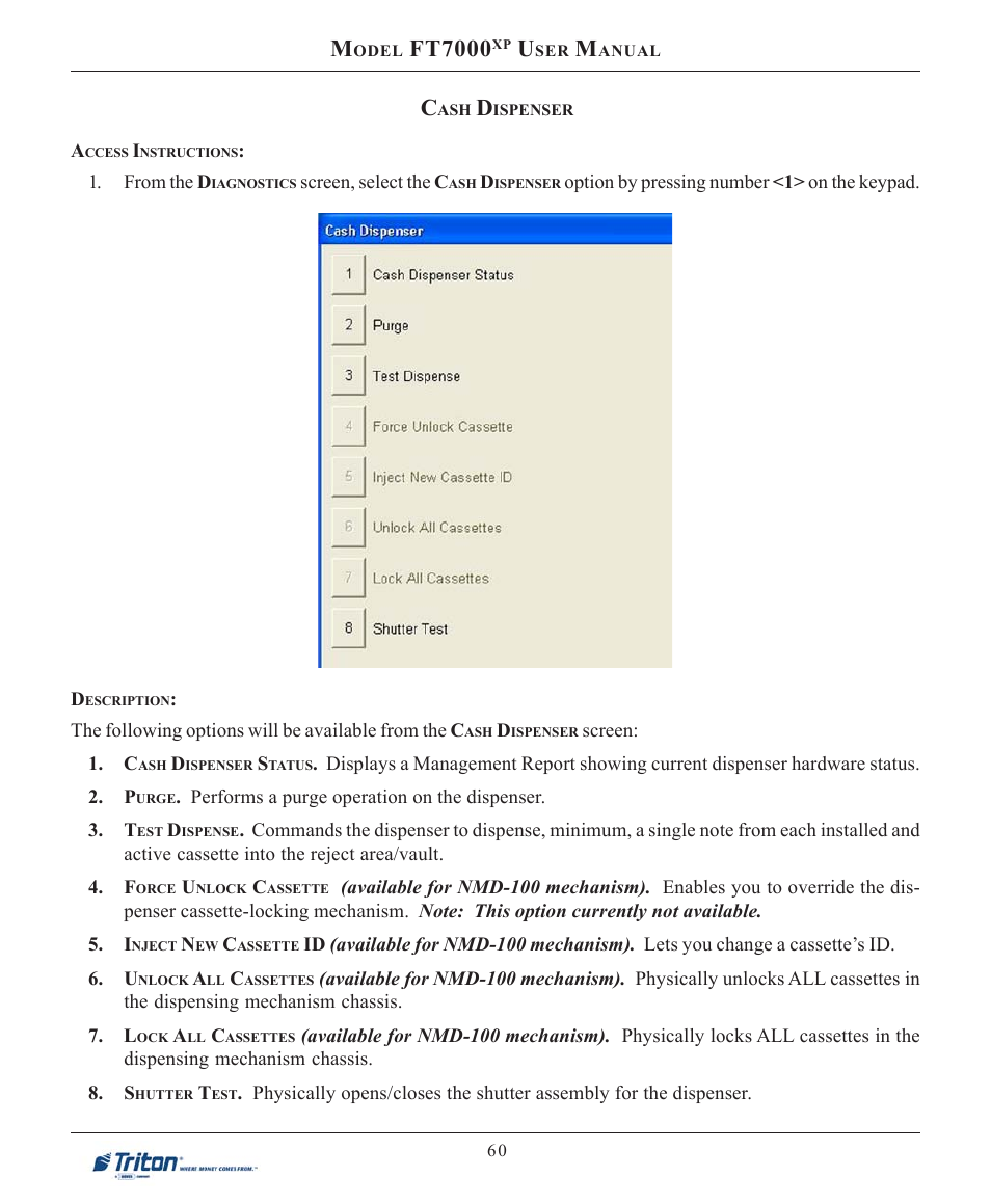 Ft7000 | Triton FT7000XP User Manual User Manual | Page 70 / 222