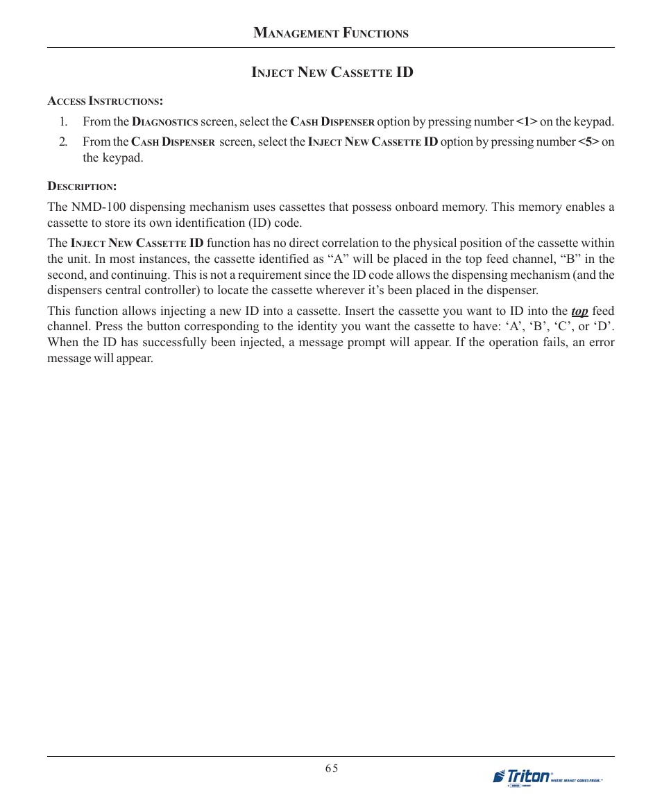 Triton FT7000XP User Manual User Manual | Page 75 / 222