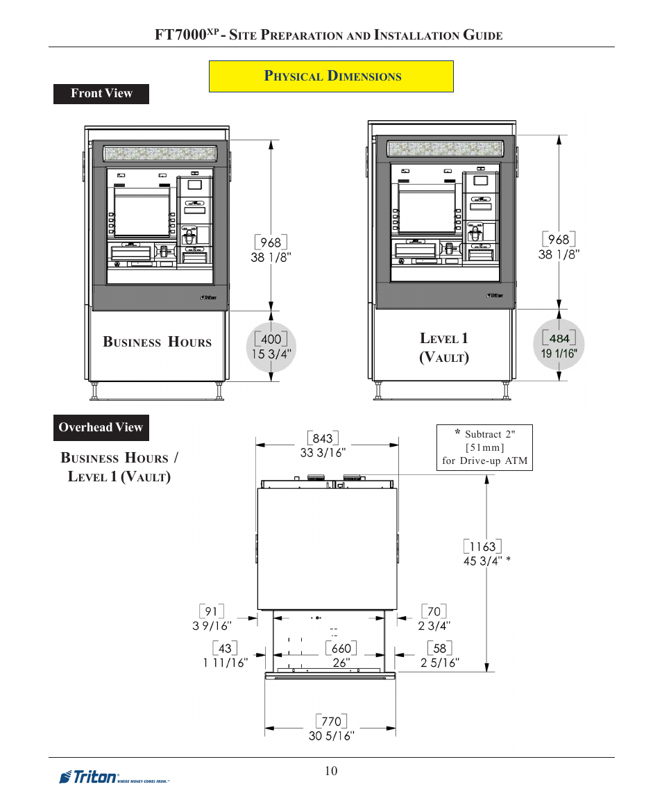 Ft7000, 1 (v | Triton FT7000XP Installation Manual User Manual | Page 10 / 59