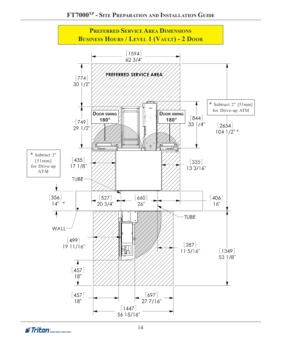 Ft7000, 1 (v | Triton FT7000XP Installation Manual User Manual | Page 14 / 59