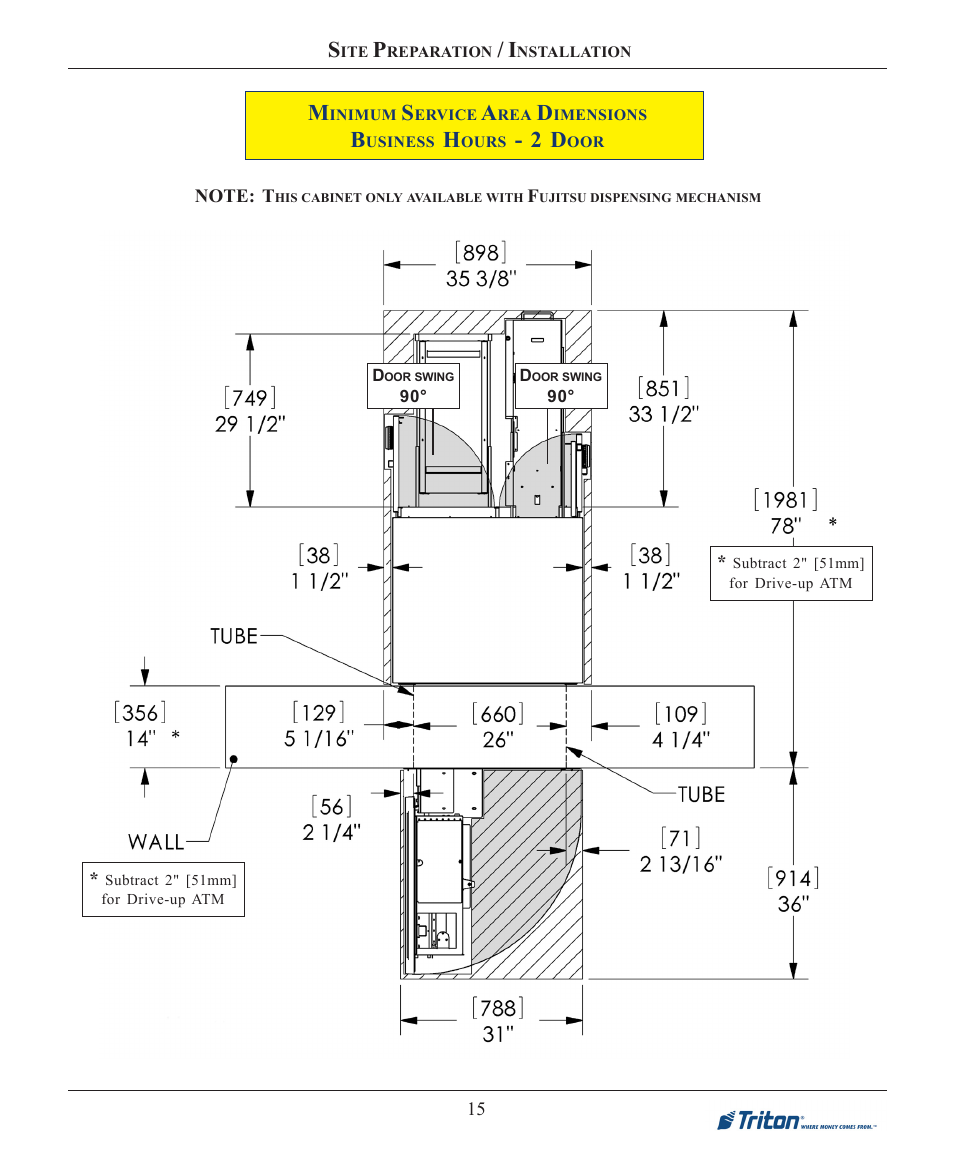 Triton FT7000XP Installation Manual User Manual | Page 15 / 59