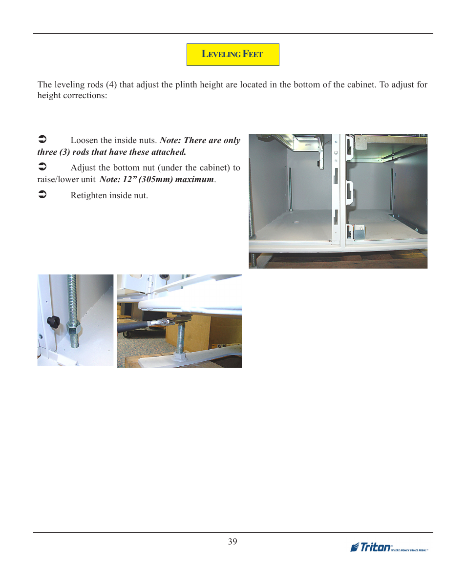 Triton FT7000XP Installation Manual User Manual | Page 39 / 59