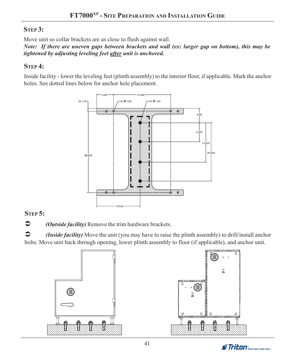 Ft7000 | Triton FT7000XP Installation Manual User Manual | Page 41 / 59