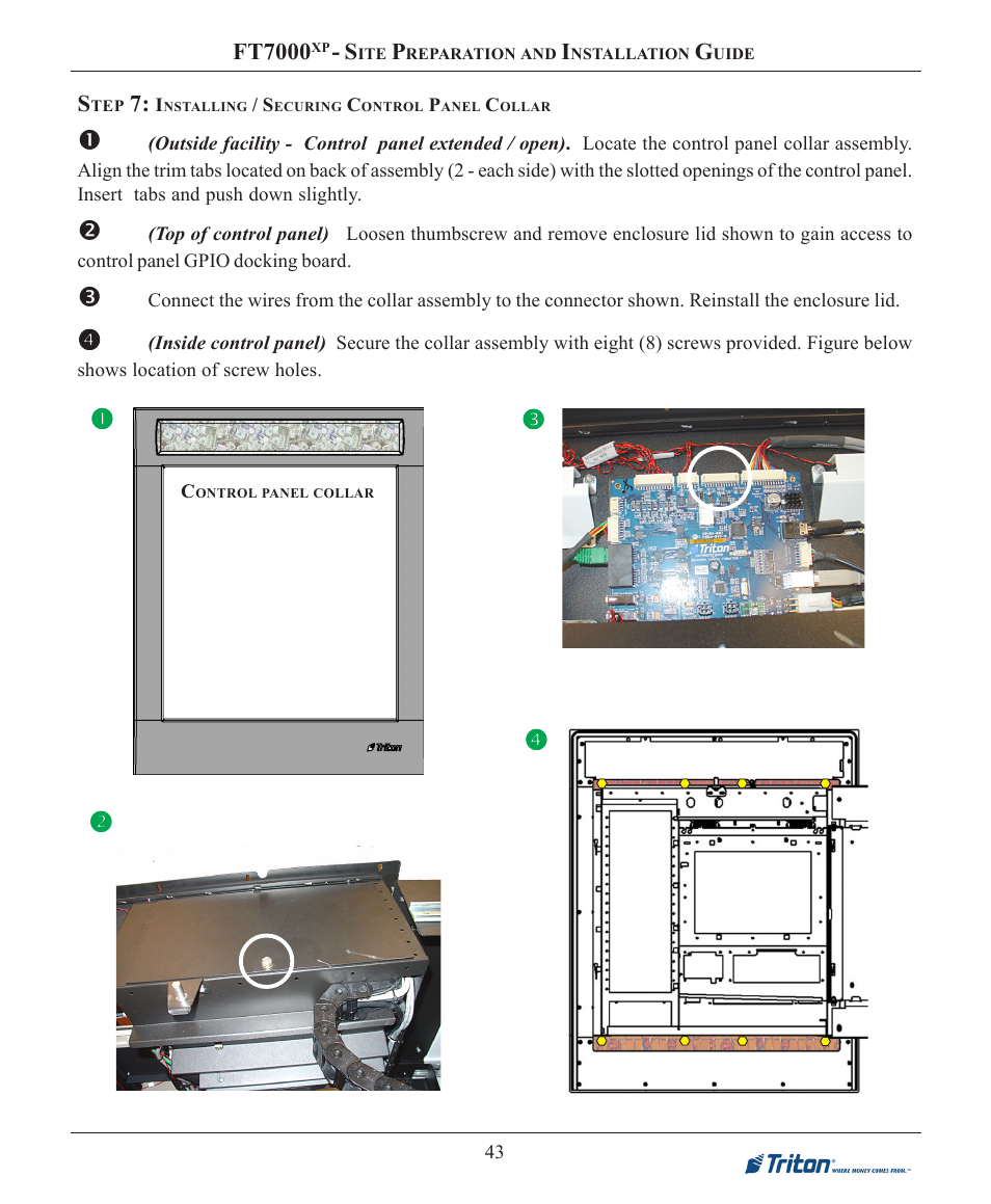 Triton FT7000XP Installation Manual User Manual | Page 43 / 59