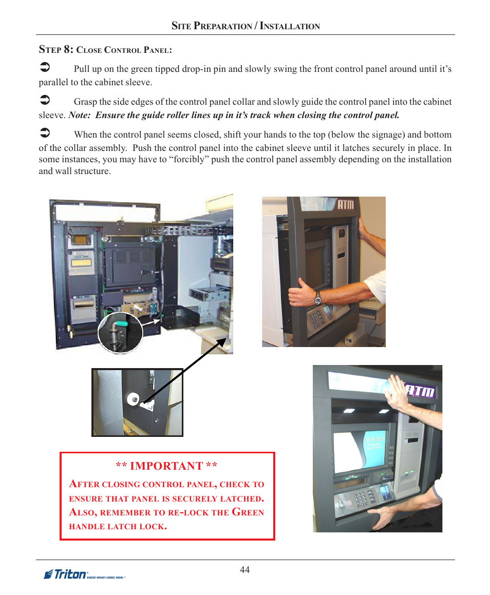 Triton FT7000XP Installation Manual User Manual | Page 44 / 59