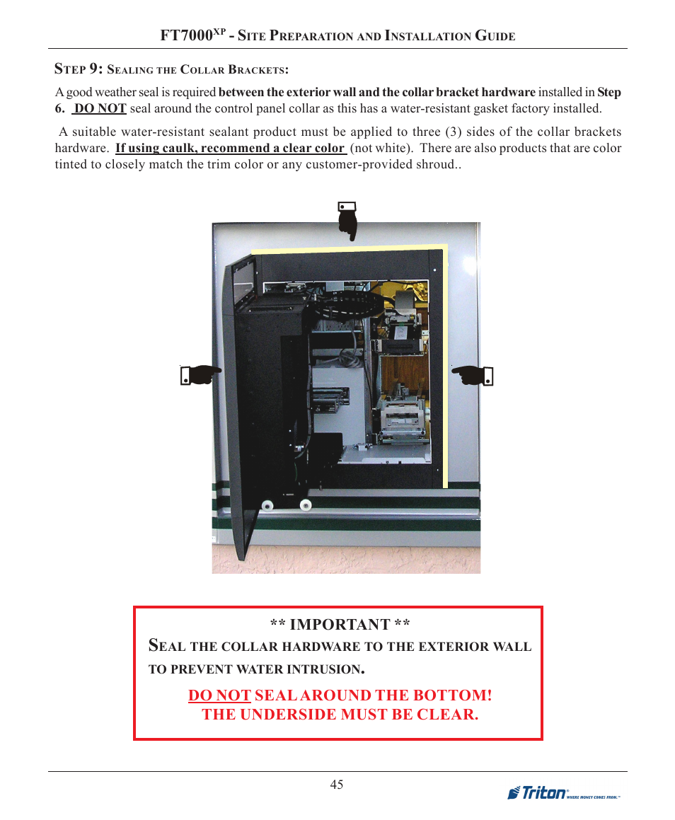 Triton FT7000XP Installation Manual User Manual | Page 45 / 59