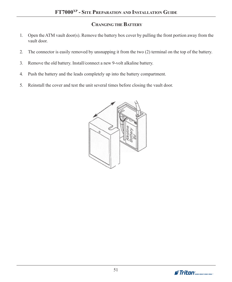 Ft7000 | Triton FT7000XP Installation Manual User Manual | Page 51 / 59